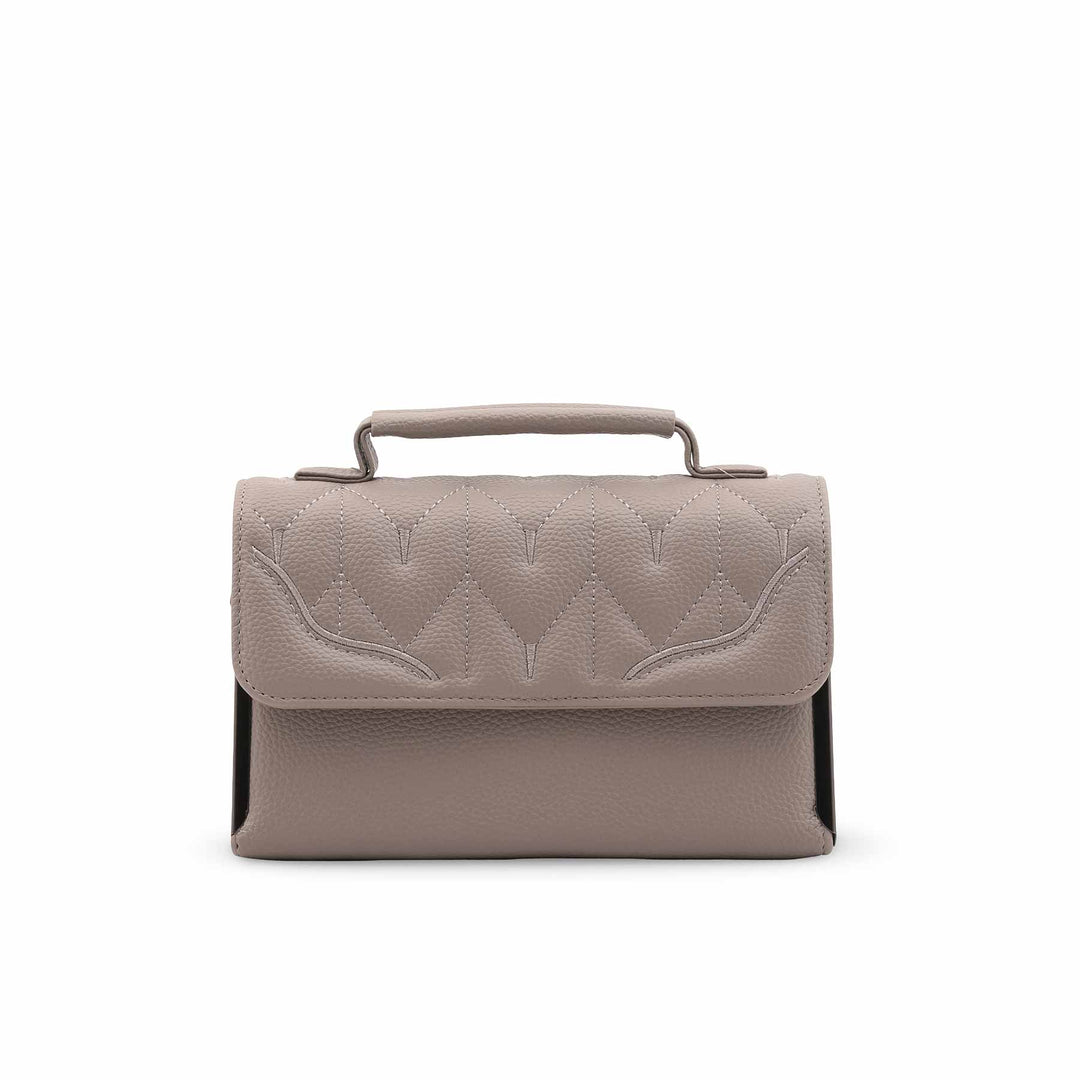 Grey Casual Pouch For Women P97661
