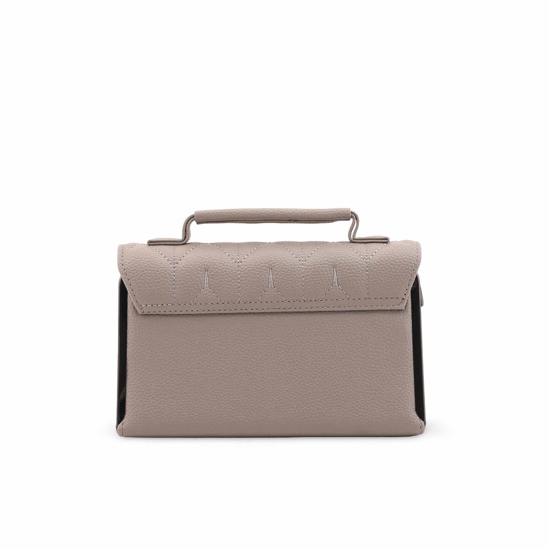 Grey Casual Pouch For Women P97661