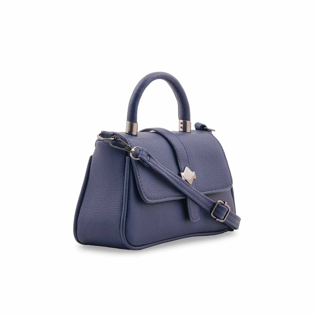 Navy Casual Pouch For Women P97662