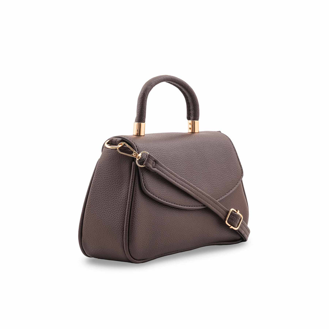 Brown Casual Pouch For Women P97663