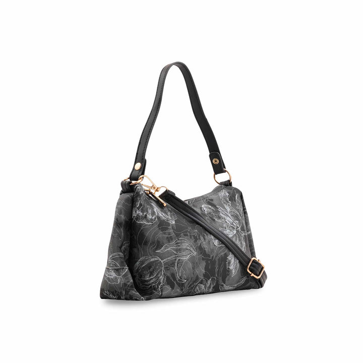 Black Casual Pouch For Women P97667