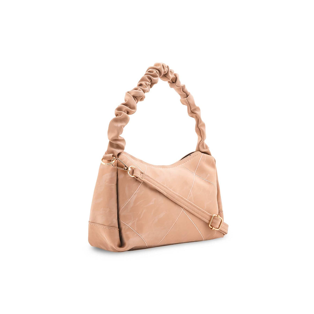 Beige Casual Pouch For Ladies P97668