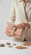 Pink Casual Pouch For Ladies P97669