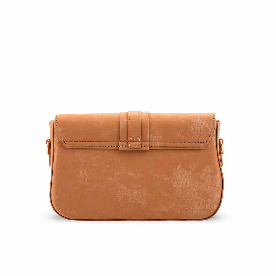 Brown Casual Pouch For Ladies P97670