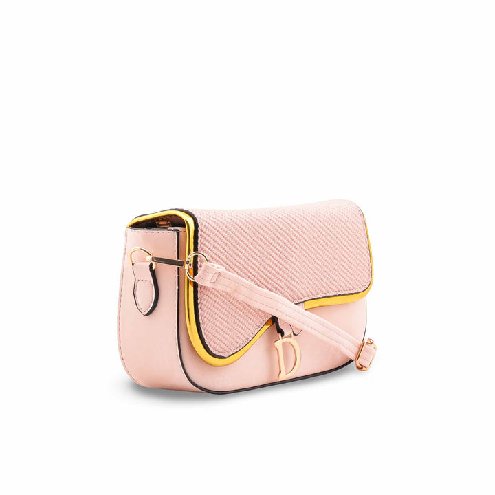 Pink Casual Pouch For Ladies P97673