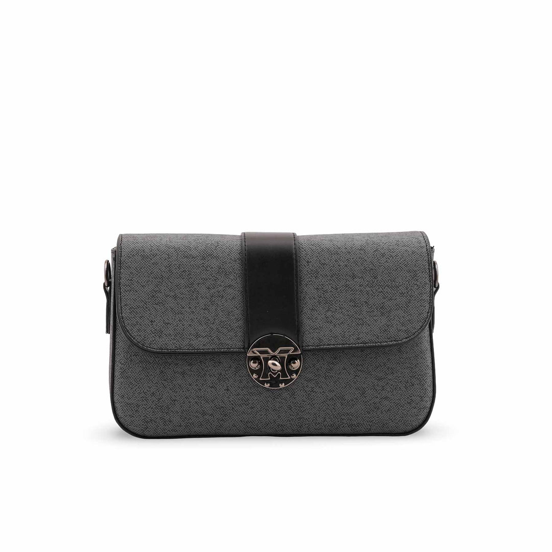 Black Casual Pouch For Ladies P97678