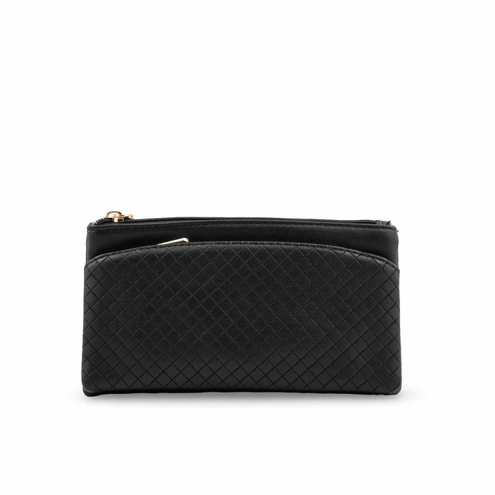 Black Casual Pouch For Ladies P97680