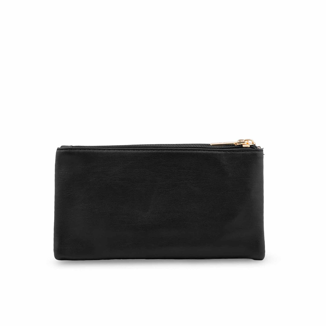 Black Casual Pouch For Ladies P97680