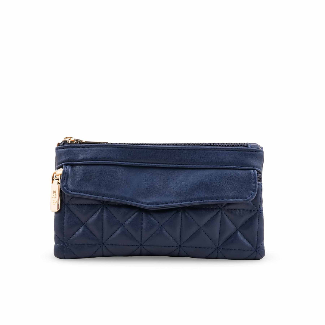 Navy Casual Pouch For Ladies P97681