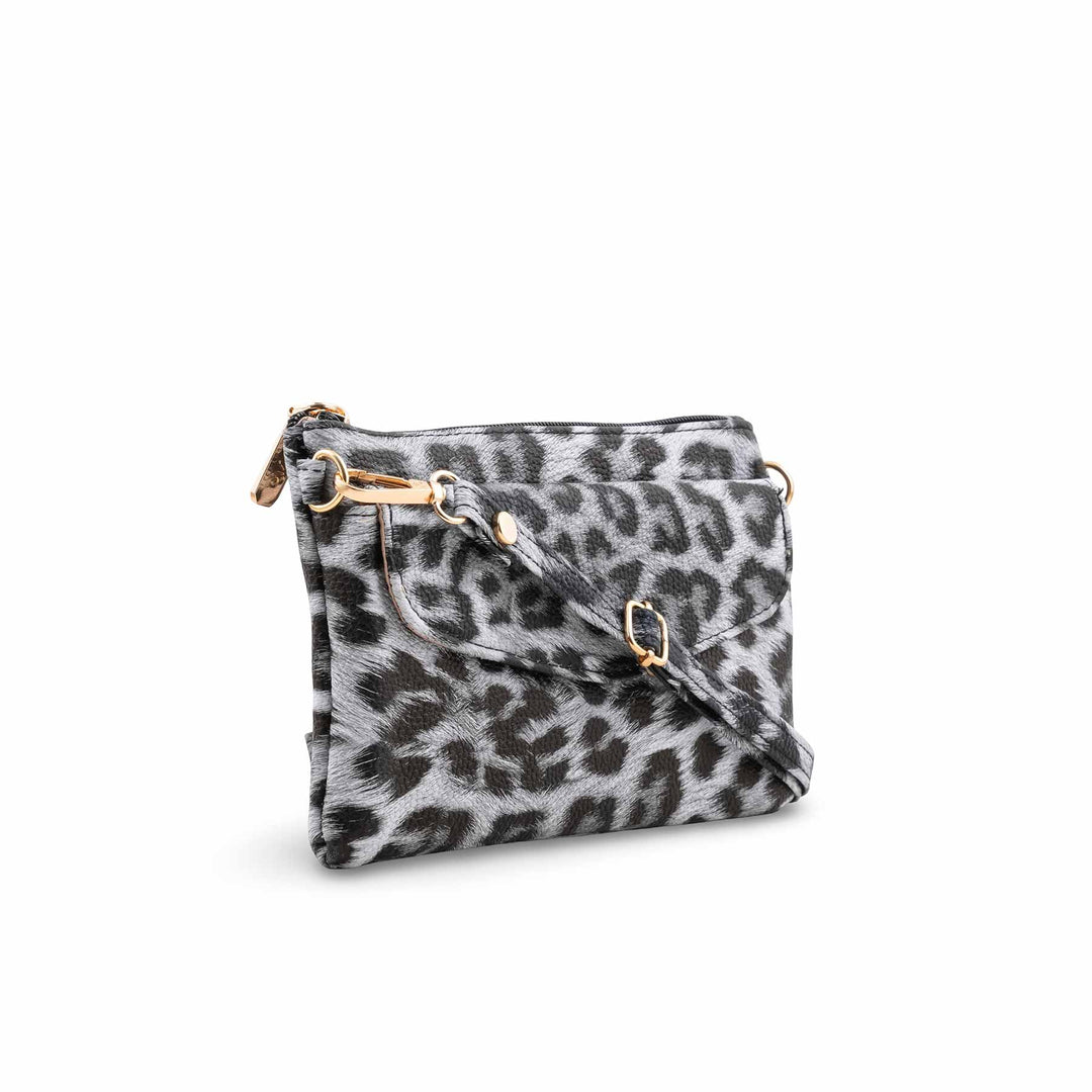 Black Casual Pouch For Women P97685
