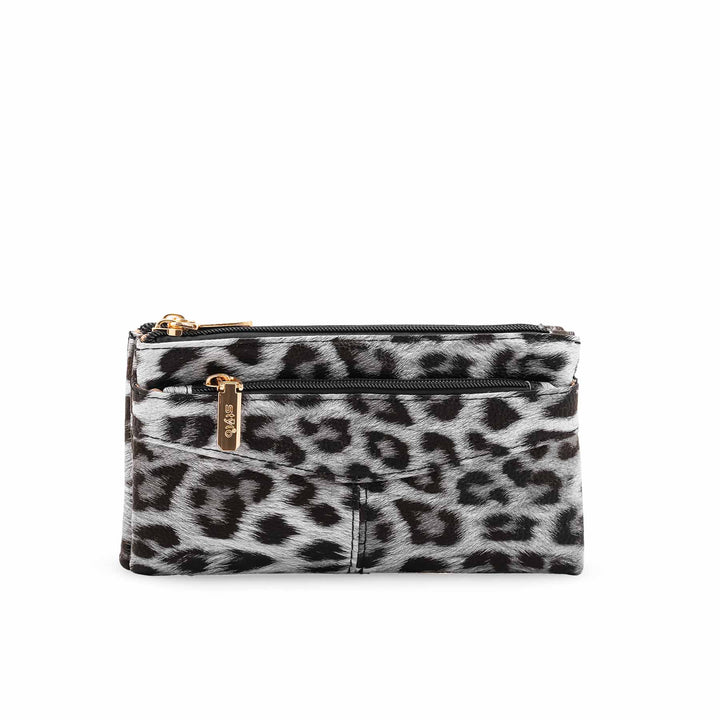 Black Casual Pouch For Ladies P97687