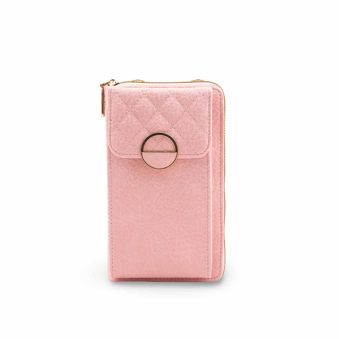 Pink Casual Pouch For Ladies P97699
