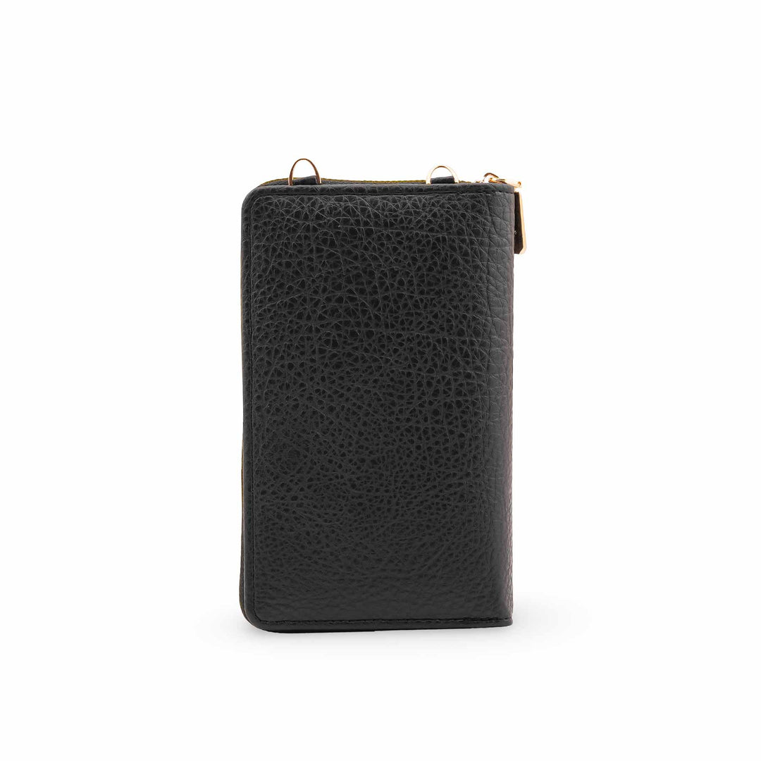 Black Casual Pouch For Ladies P97700