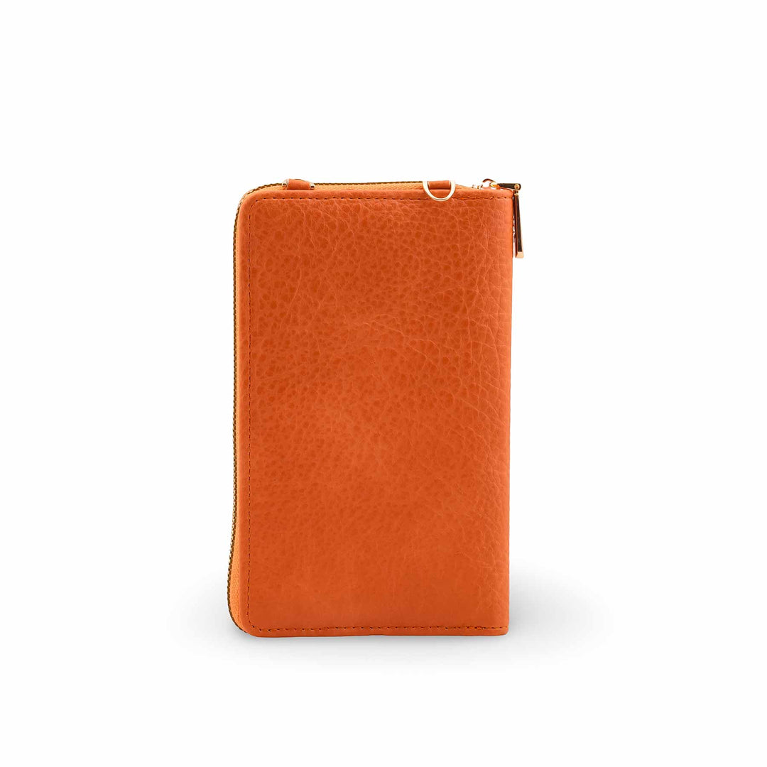 Peach Casual Pouch For Ladies P97700