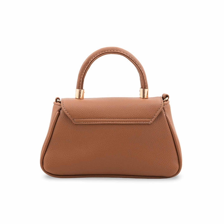 Brown Casual Pouch For Ladies P97703