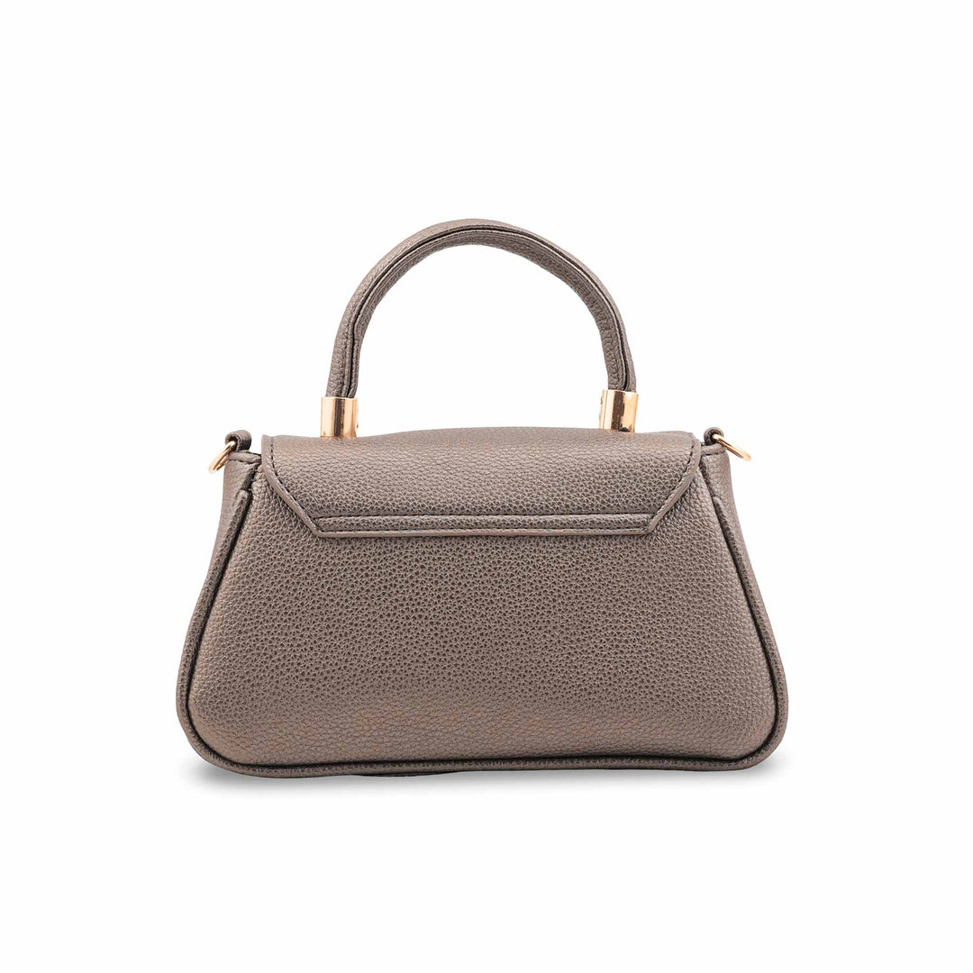 Grey Casual Pouch For Ladies P97703