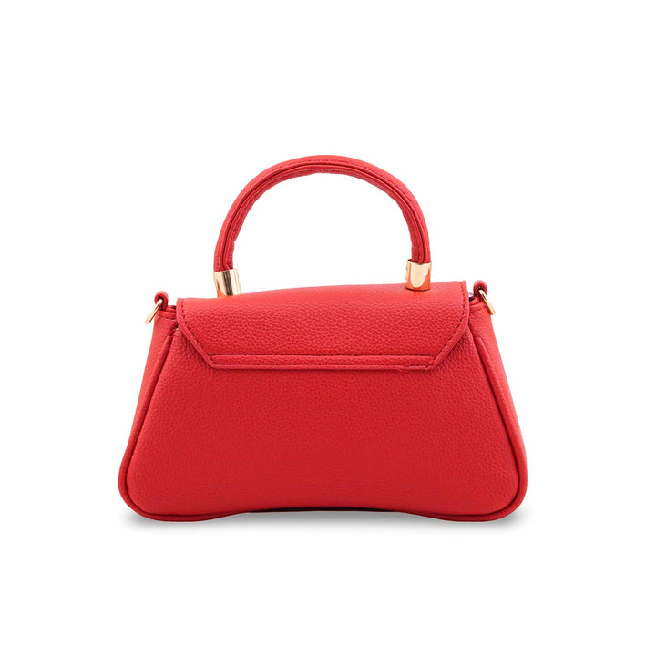 Red Casual Pouch For Ladies P97703