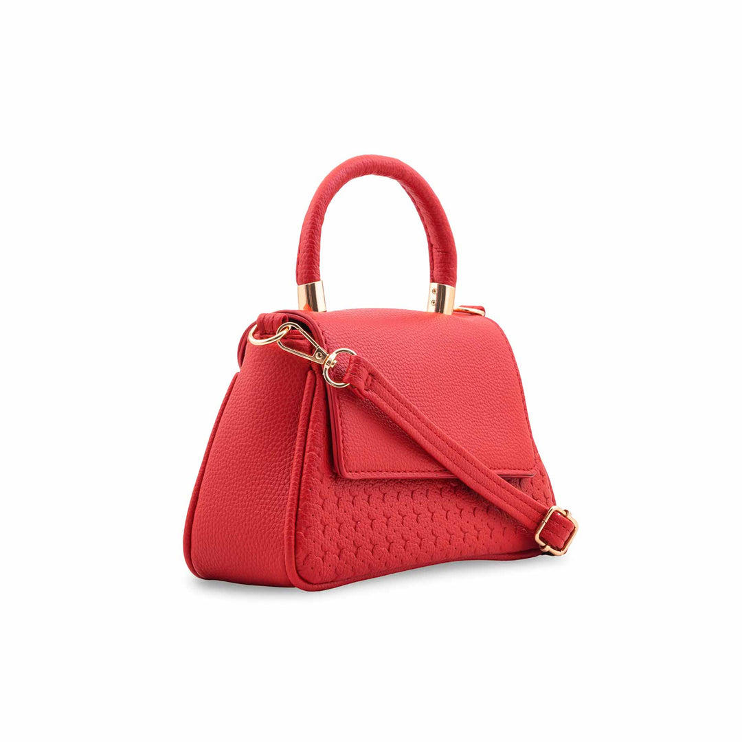 Red Casual Pouch For Ladies P97703