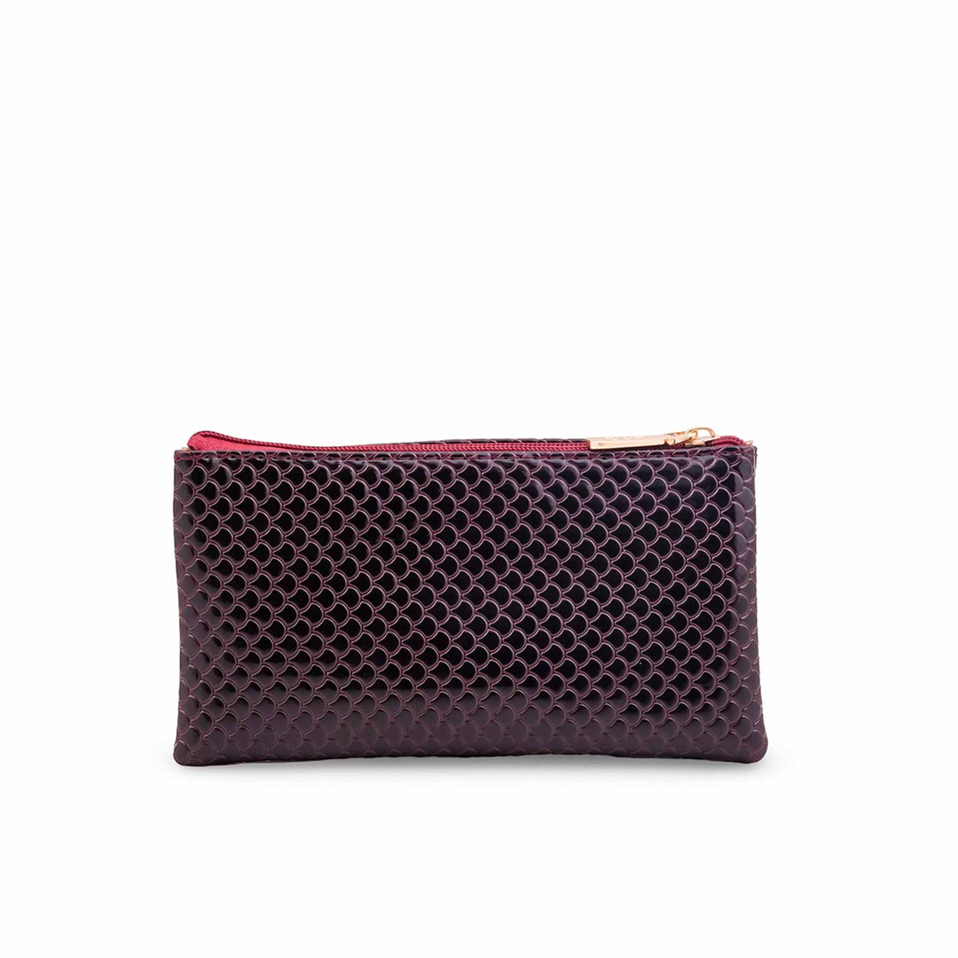 Maroon Casual Pouch For Ladies P97734