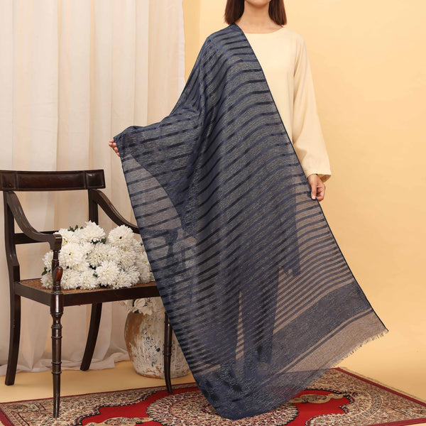 وشاح صيفي كحلي PD5047