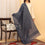 وشاح صيفي كحلي PD5047