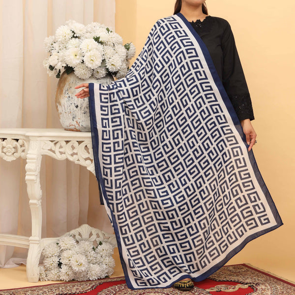 شال صيفي كحلي PD5066
