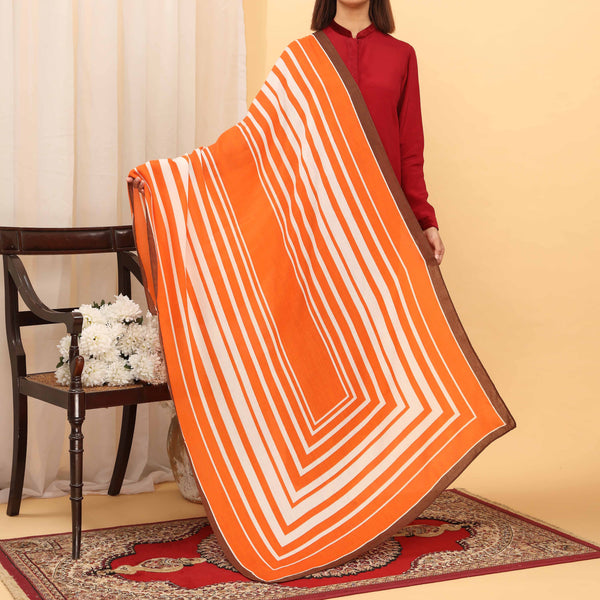 Orange Summer Stole  PD5076