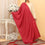 Maroon Summer Stole  PD5092