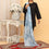 وشاح صيفي أزرق PD5115