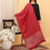 Maroon Summer Stole  PD5138