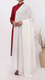 شال مطرز أبيض PD5310