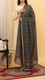 Black Screen Printed Chiffon Dupatta PD5385