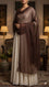 Brown Embroidered Dupatta PD5603