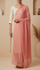 Red Plain Chiffon Dupatta PD6008