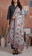 White Apple Silk Dupatta PD6056