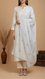White Embellished Cotton Shawl PD6061