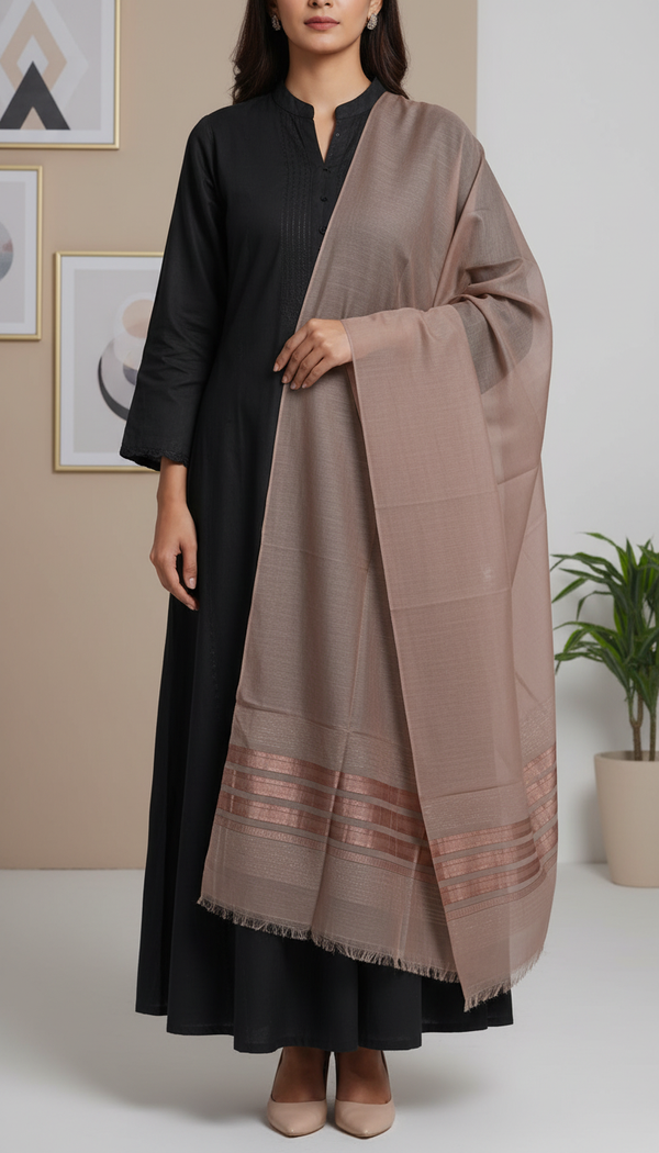 Brown Summer Stole PD6082