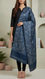 Navy Summer Stole PD6085