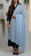 Sky Blue Summer Stole PD6105