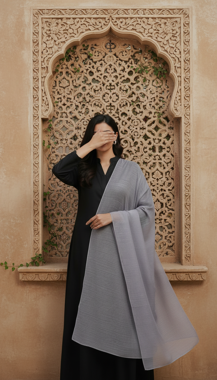 وشاح بيج صيفي PD6108