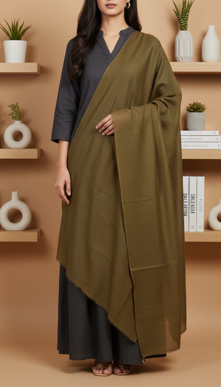 Brown Summer Stole PD6108
