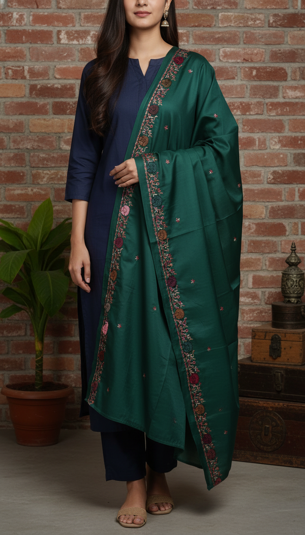 Green Summer Shawl PD6111