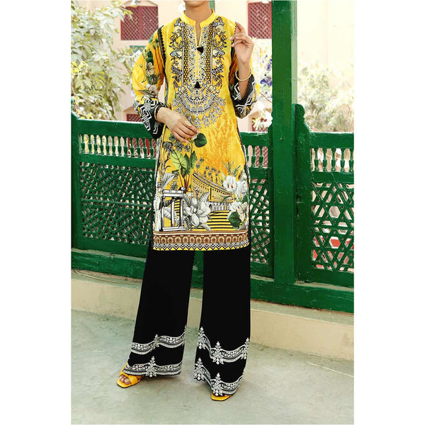 قميص حديقة رقمي مطبوع غير مخيط PE1439