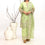 3PC- Embellished Organza Net Suit PF4034