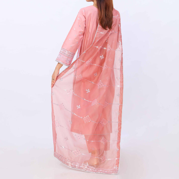 3 PC- Viscose Embellished Suit PF5048