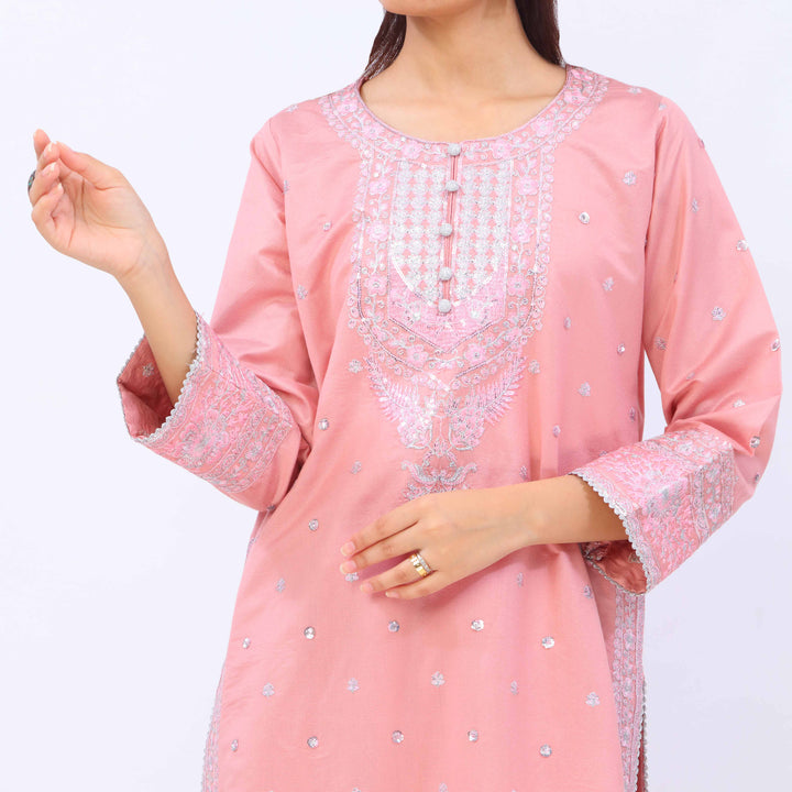 3 PC- Viscose Embellished Suit PF5048