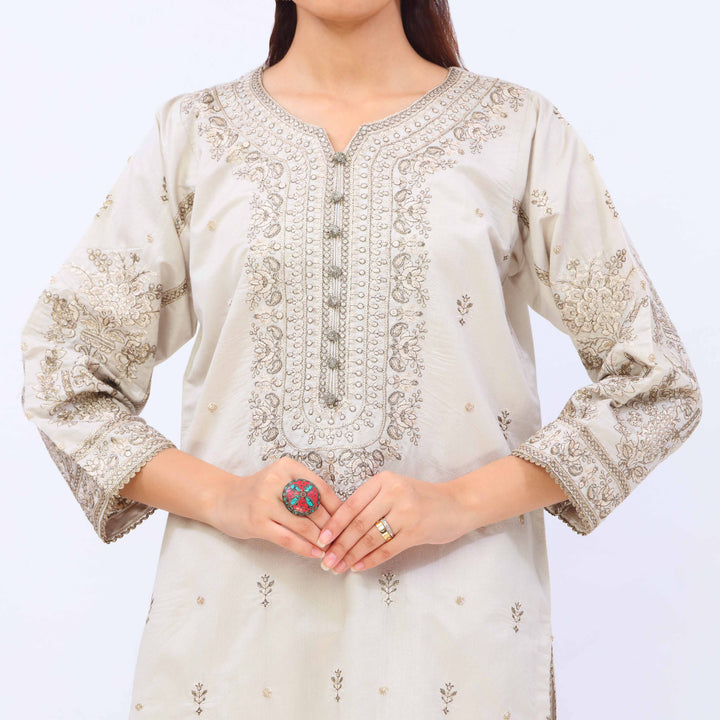 3 PC- Viscose Embellished Suit PF5065