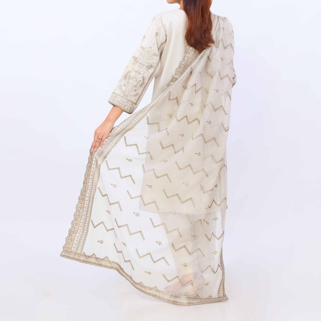 3 PC- Viscose Embellished Suit PF5065
