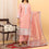 3PC- Embellished Khaddi Net Suit PF5080