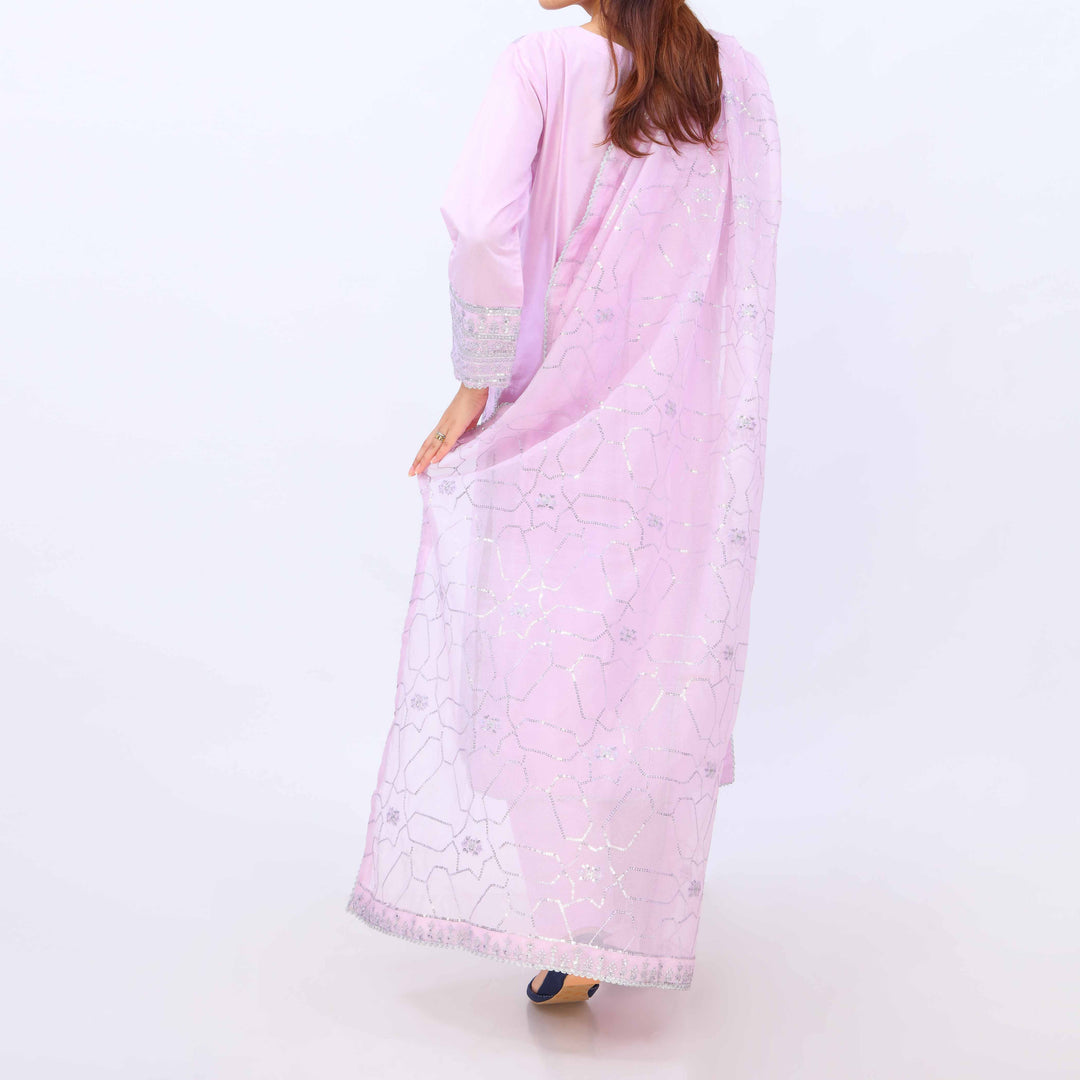 3 PC- Viscose Embellished Suit PF5088